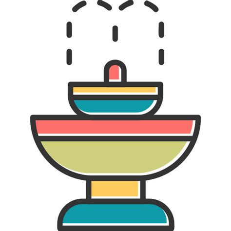 Fountain - Free buildings icons