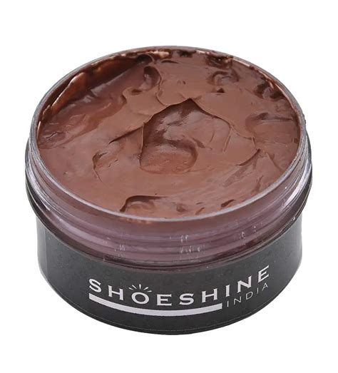 SHOESHINE shoe cream (Tan)- professional leather shoe polish