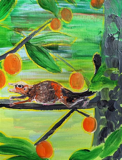 Purgatorius, Great Grandmother Primate Painting by Echoing Multiverse ...