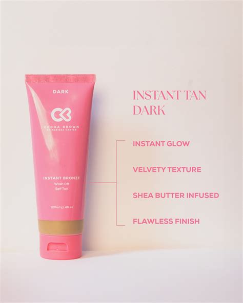 Instant Bronze Wash Off Self Tan Dark
