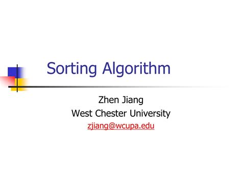 Sorting Algorithm 的图像结果