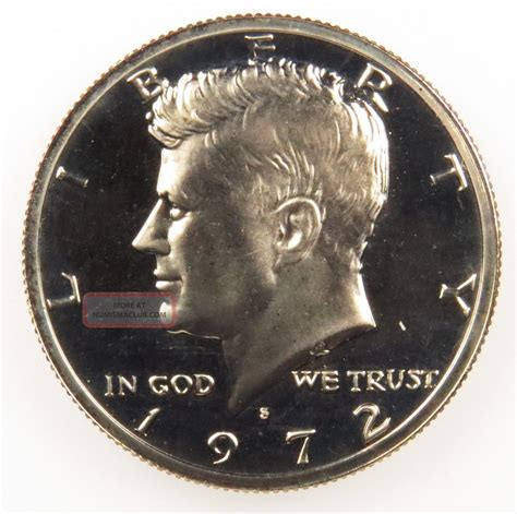 1972 S Proof Kennedy Half Dollar (b05)