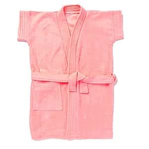 EIO® Soft Baby Boys Girls Dressing Gown Bath Robe (Pink, 6-12 Months ...