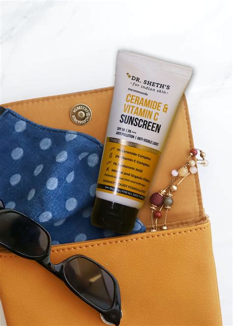 Get Dr. Sheth’s Ceramide & Vitamin C Sunscreen-50g at ₹ 499 | LBB Shop