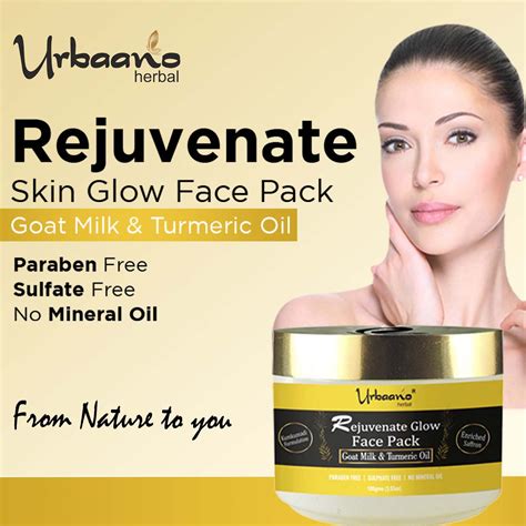 Glowing Skin De Tan Face Pack|Urbaano Herbal