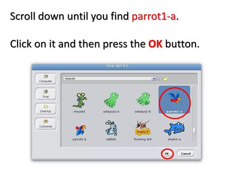 Image result for Parrot Game Tutorial Scratch