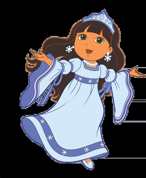 Dora Snow Princess Coloring Pages [2025]