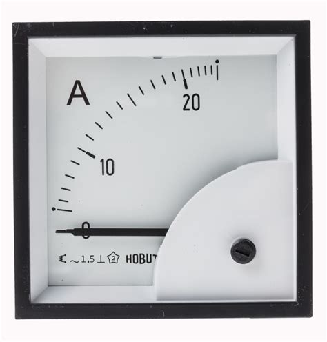 RS PRO | RS PRO RS PRO Analogue Panel Ammeter 100 A AC, 68 mm x 68 mm ...