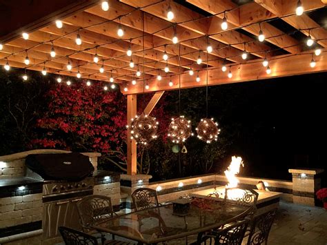2026 Best of Pergola Lighting: Creating Ambiance with Outdoor Hanging ...
