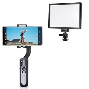 Buy Elevea Gimbal Stabilizer for Smartphone w/AI Visual Tracking LED ...