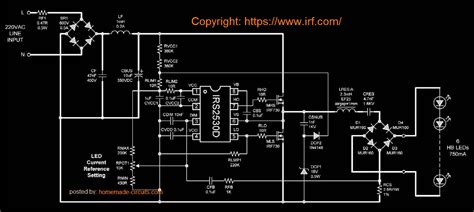 Image result for LED Bulb Circuit