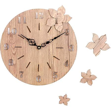 Buy Sehaz Artworks Brown Wall Clocks for Bedroom | Wall Clock for ...