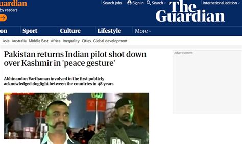 How world media reported IAF pilot Wing Commander Abhinandan Varthaman ...