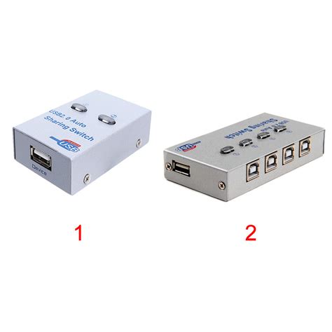 Buy USB 2.0 Electronic Splitter PC Scanner Printer Sharing Adapter Box ...