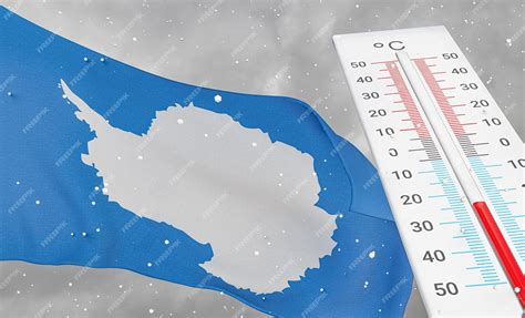 Premium Photo | Winter in antarctica with severe cold negative ...