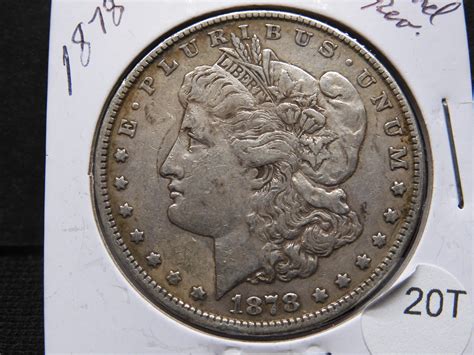 At Auction: 1878 Morgan Silver Dollar