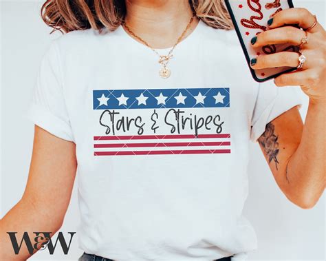 Stars and Stripes SVG July 4th SVG Independence Day Svg Fourth of July ...