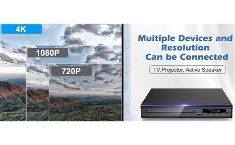 Multi-Region CD DVD Players,DVD Players for TV,HDMI AV Output, Supports ...