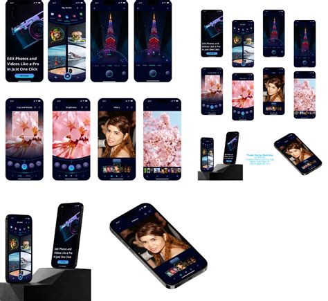 Camera Editing App 的图像结果