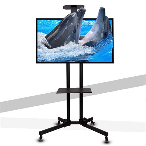 Buy Mobile TV Cart Floor Stand 42-85 Inch One Machine Rack TV Floor ...