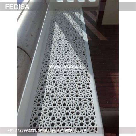 Grc Jali For Exterior Price List Single Floor Home Front Design ...