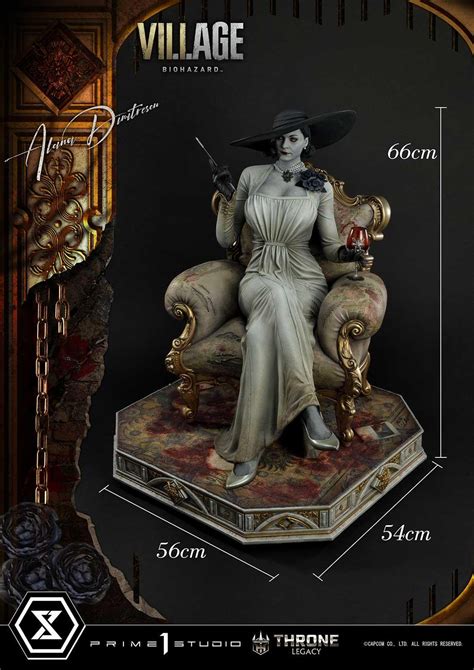 Alcina Dimitrescu - statue - Prime 1 Studio - Lady Dimitrescu 7 - REVIL