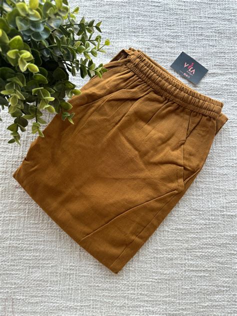 M size straight fit cotton pant – VIKA Boutique