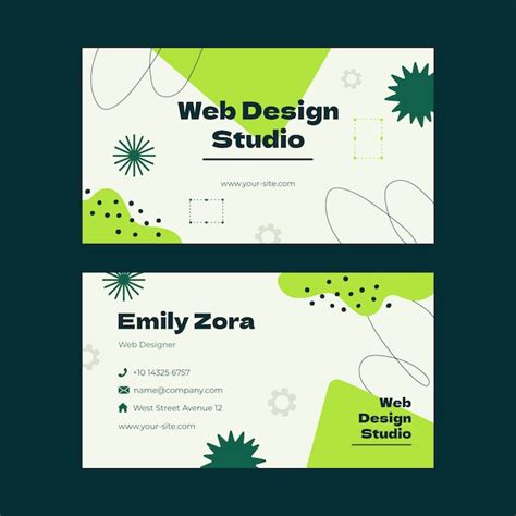 Web design template design | Premium Vector