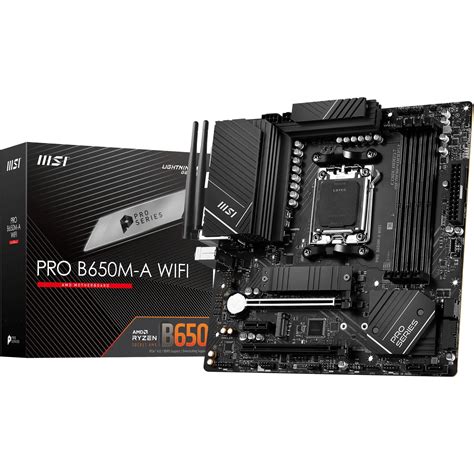 Amazon.in: Buy MSI PRO B650M-A WiFi Motherboard | Micro-ATX -Supports ...