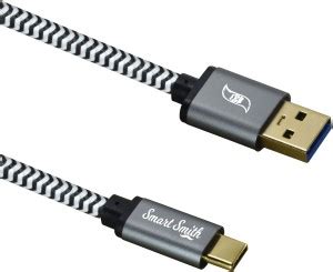 SMART SMITH USB Type C Cable 2 A 1 m Nylon Braiding Original USB 3.1 ...