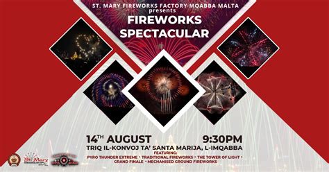 Fireworks Spectacular 2024, Triq il-Konvoj ta' Santa Marija, Mqabba ...