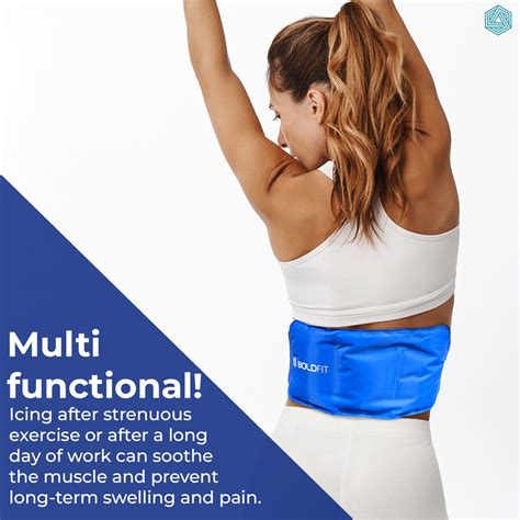 Hot and Cold Ice Pack with Adjustable Strap – Boldfit