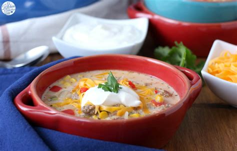 Loaded White Turkey Chili - A Kitchen Addiction