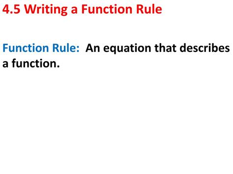 Image result for What Is a Function Rule