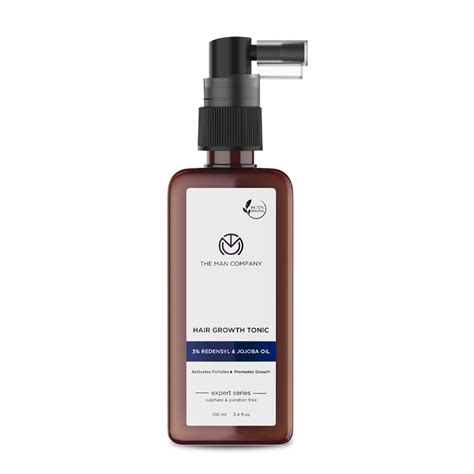 Hair Growth Tonic (3% REDENSYL & JOJOBA OIL) | Hair Thickener For Men ...