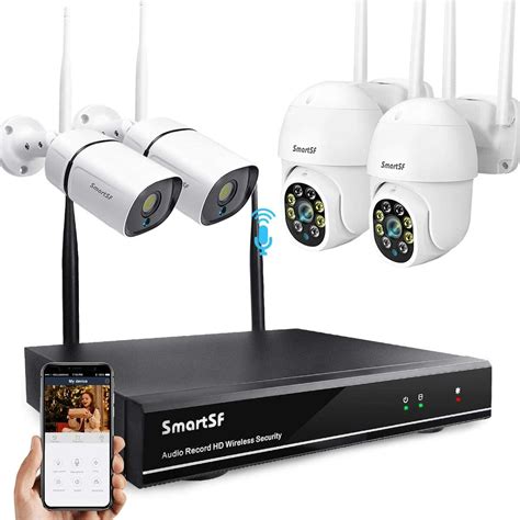 Buy SmartSF HD 3MP Wireless wifi Security Camera System 8CH WIFI NVR ...