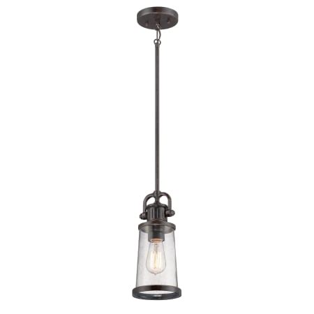 Quoizel SDN1506IB Imperial Bronze Steadman 1 Light Mini Pendant with ...