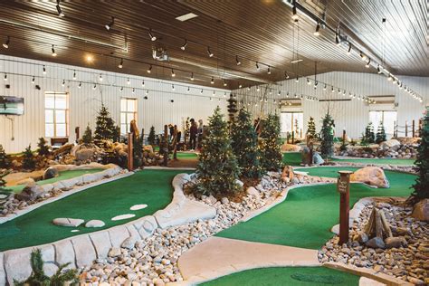 Indoor 18-hole Putt-putt — Golf Zone