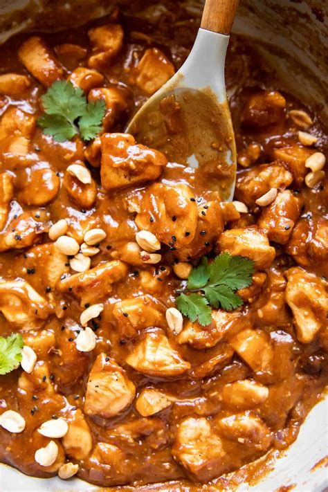Peanut Butter Chicken Recipe (30 Minutes!) - Jar Of Lemons