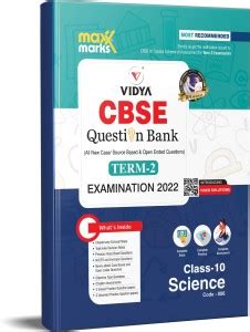 Maxx Marks Class 10 Term 2 CBSE Question Bank SCIENCE - Now Based on ...