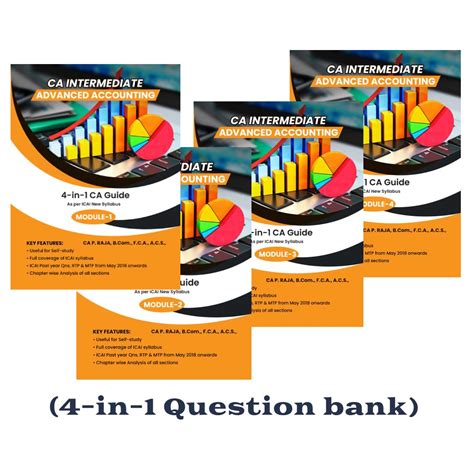 Buy CA Intermediate Advanced Accounting (4-in-1 Question bank) Book ...