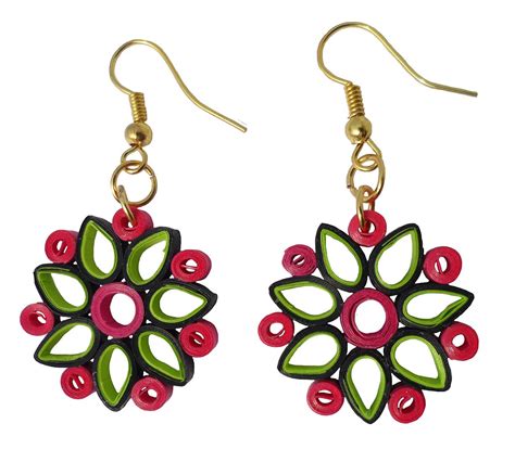 Designers Collection® Green red black Handmade Lightweight Eco-Friendly ...