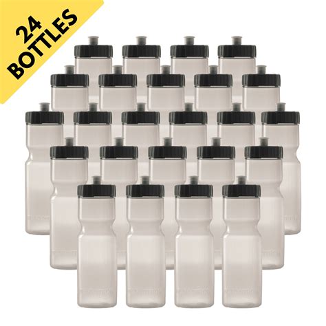 Free Shipping! 50 STRONG Reusable Bulk Water Bottles, 24 Pack, 22 oz ...