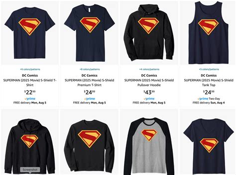 New Superman 2025 merch on sale now! – SOS