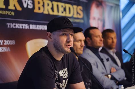 Photo gallery of the press conference Usyk - Briedis – RingSide24