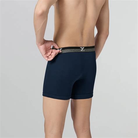 Nova Cotton Boxer Briefs (Outer Elastic) - Midnight Blue – XYXX Apparels