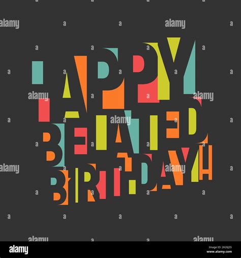 Happy Birthday Cool Letters