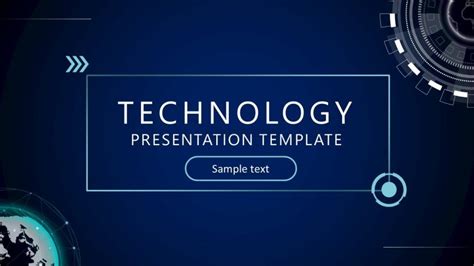 Technology Slide Template 的图像结果