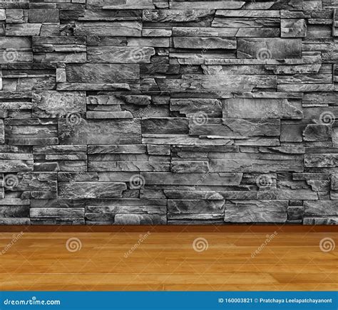 Interior Granite Stone Decorative Brick Wall with Laminate Flooring ...