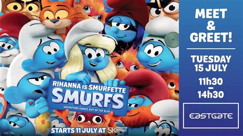 Smurfs at Eastgate, Eastgate Shopping Centre, Edenvale, 15 July 2025 ...